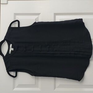 Lauren Conrad black bow blouse